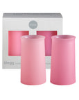 petalo | stegg | silicone unbreakable highball glasses