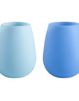 sky + kingfisher | fegg | silicone unbreakable glasses