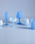 sky + kingfisher | fegg | silicone unbreakable glasses