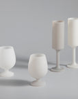 blanc + dove | seff | silicone unbreakable champagne flute - porter green | style + sustainability