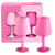 petalo | swepp | silicone unbreakable wine glasses - porter green | style + sustainability