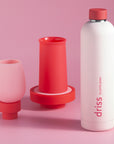 cherry + blush | fegg | silicone unbreakable glasses