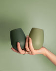 sage + olive | fegg | silicone unbreakable glasses