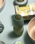 sage + olive | fegg | silicone unbreakable glasses