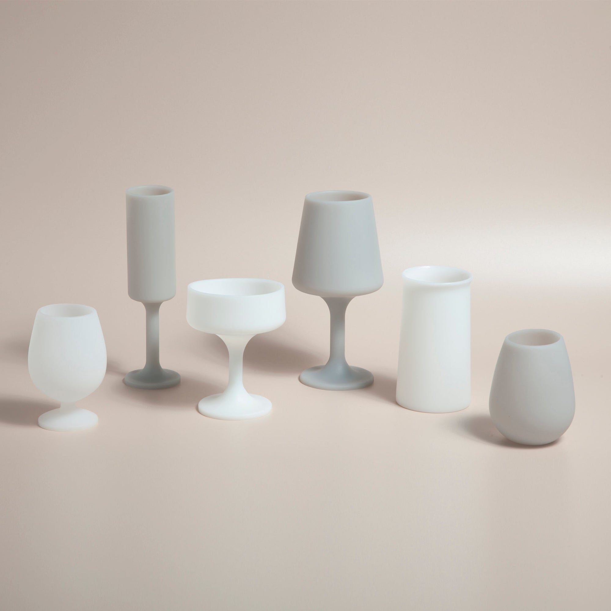 holiday frost | fegg | silicone unbreakable glasses - porter green | style + sustainability