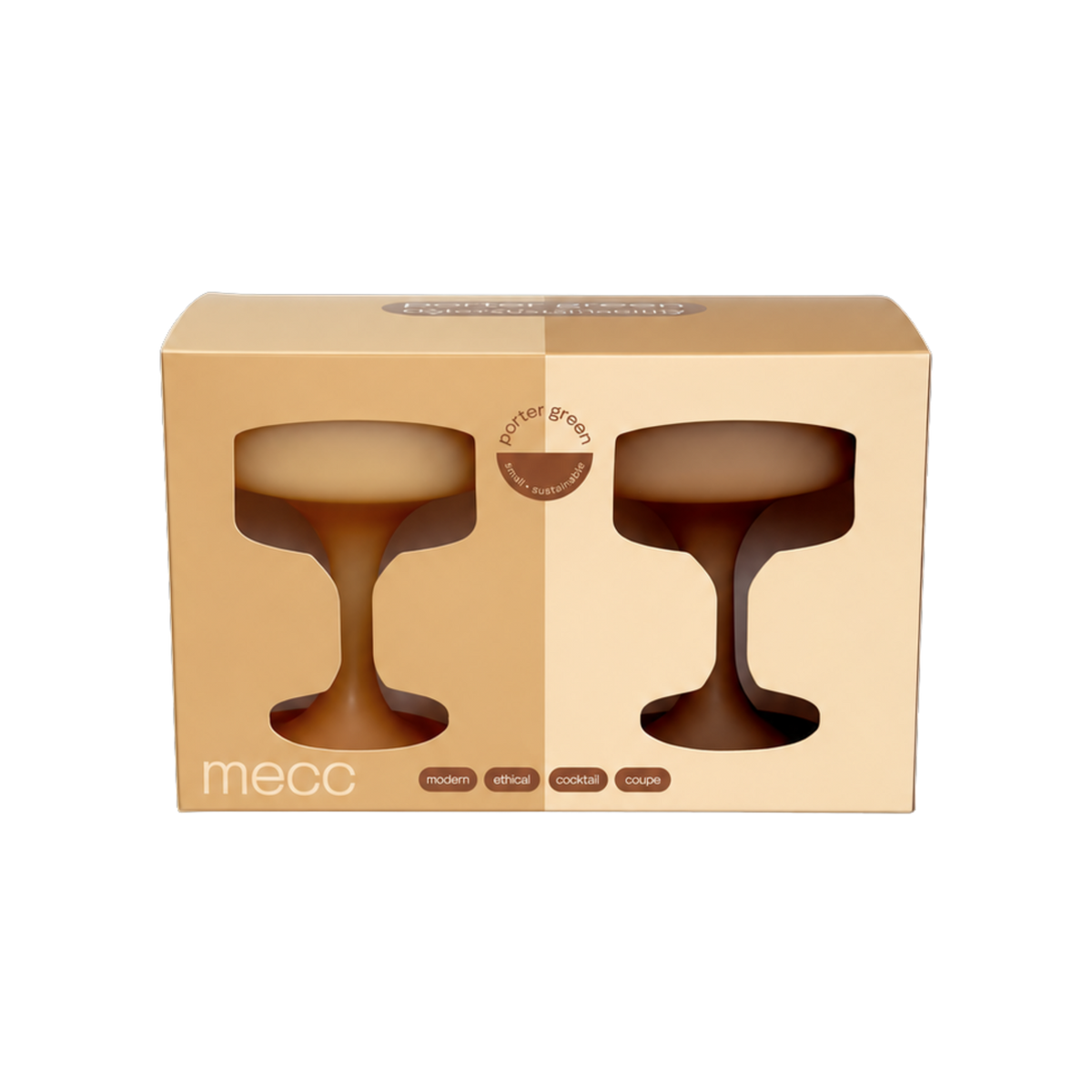 wheat + oat | mecc | unbreakable silicone cocktail coupes | porter green, coupe cocktail glass, coupe glass, coloured cocktail glasses, unbreakable cocktail glasses, cocktail glasses australia