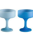 sky + kingfisher | mecc | unbreakable silicone cocktail coupes | porter green, coupe cocktail glass, coupe glass, coloured cocktail glasses, unbreakable cocktail glasses, cocktail glasses australia