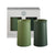 sage + olive | stegg | silicone unbreakable highball glasses - porter green | style + sustainability