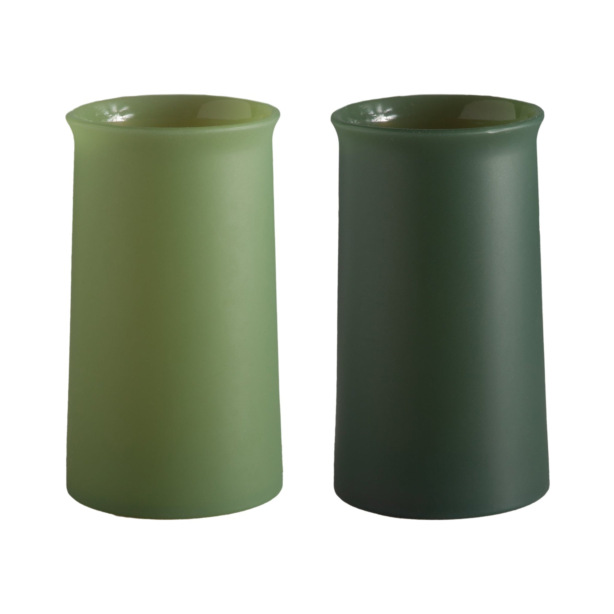 sage + olive | stegg | silicone unbreakable highball glasses - porter green | style + sustainability