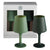 sage + olive | swepp | silicone unbreakable wine glasses - porter green | style + sustainability