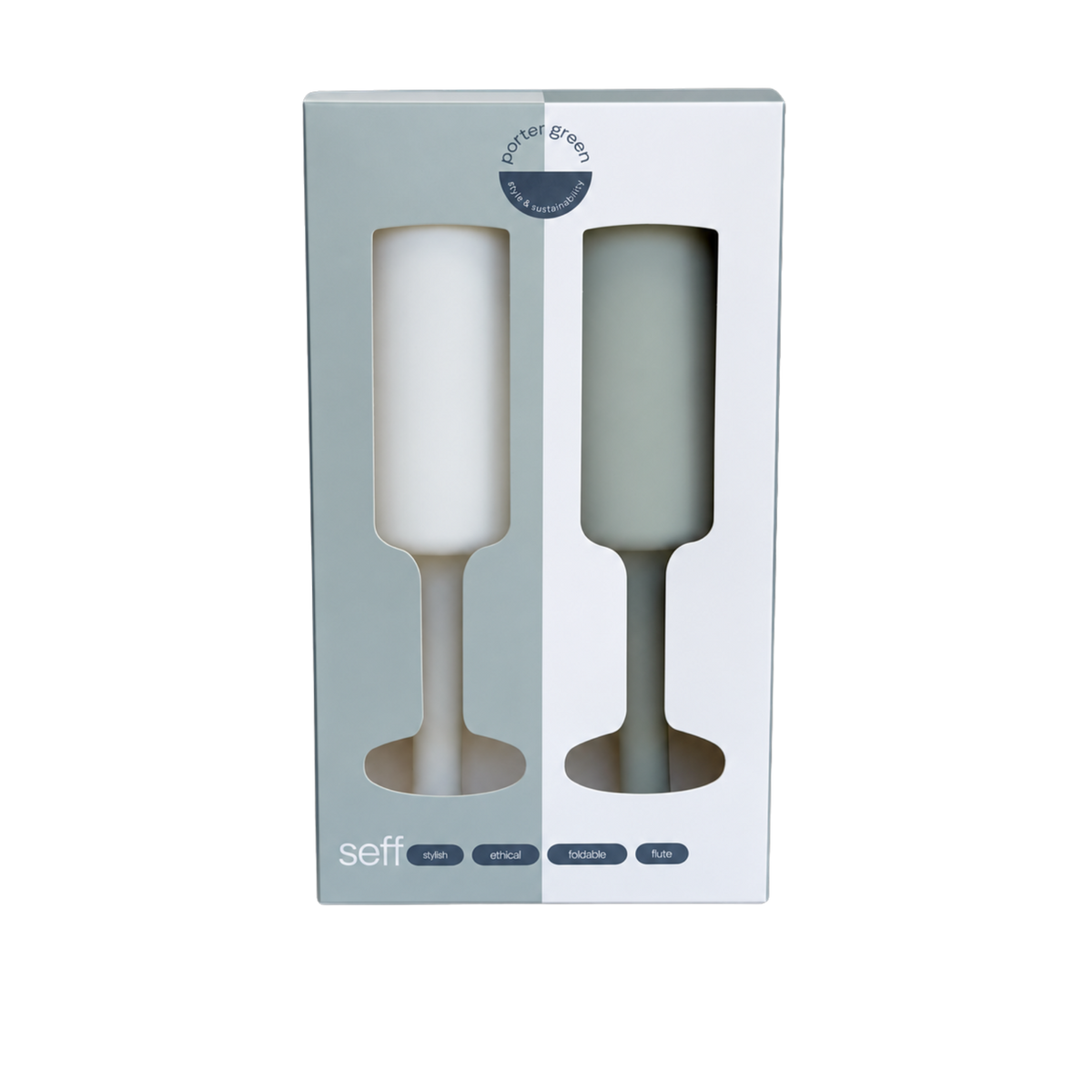 blanc + dove | seff | unbreakable silicone champagne flute | porter green, champagne flutes, unbreakable champagne flutes, champagne flute glasses, coloured champagne glasses, champagne flutes australia
