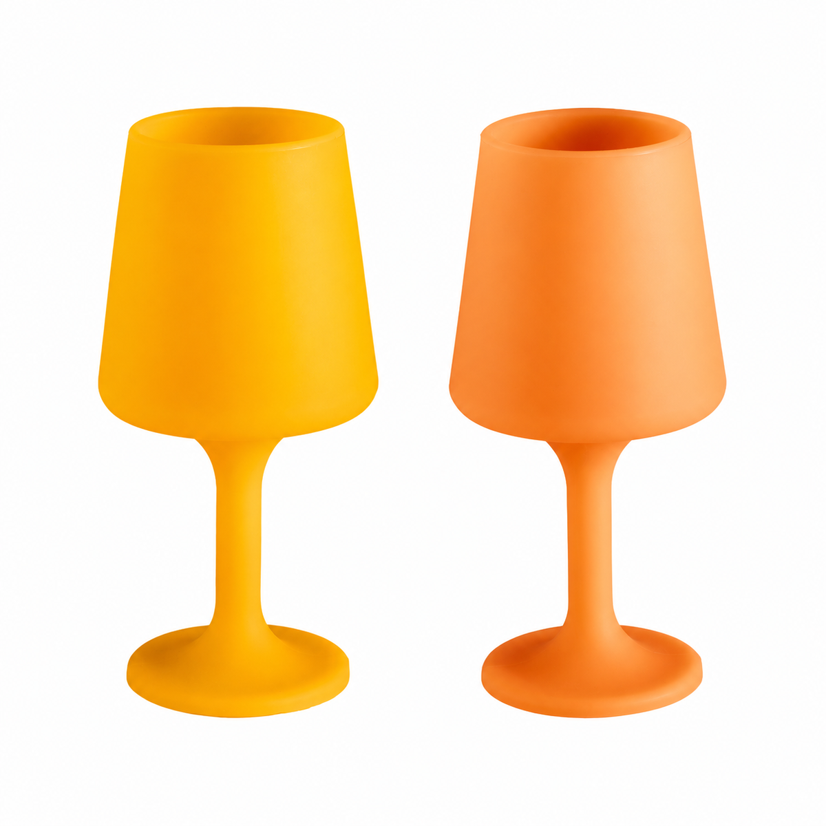 buttermilk + cantaloupe | swepp | silicone unbreakable wine glasses - porter green | style + sustainability