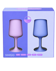 tanzanite + amethyst | swepp | silicone unbreakable wine glasses - porter green | style + sustainability