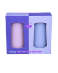 tanzanite + amethyst | stegg | silicone unbreakable glasses - porter green | style + sustainability