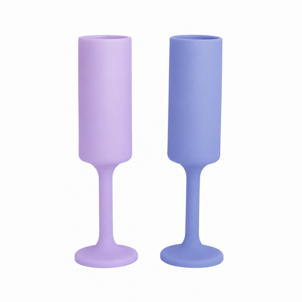 tanzanite + amethyst | seff | unbreakable silicone champagne flute | porter green