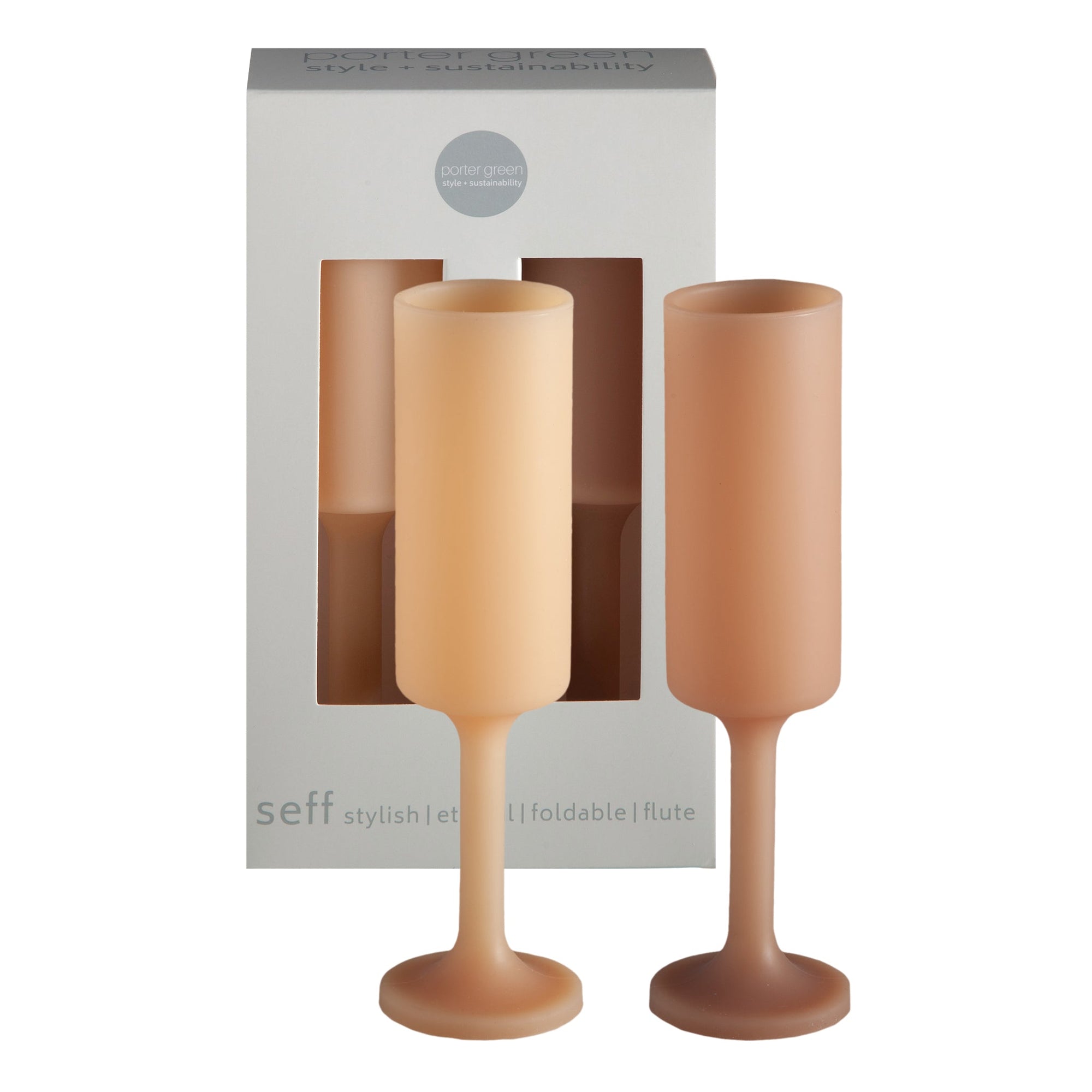 wheat + oat | seff | unbreakable silicone champagne flute | porter green, champagne flutes, unbreakable champagne flutes, champagne flute glasses, coloured champagne glasses, champagne flutes australia