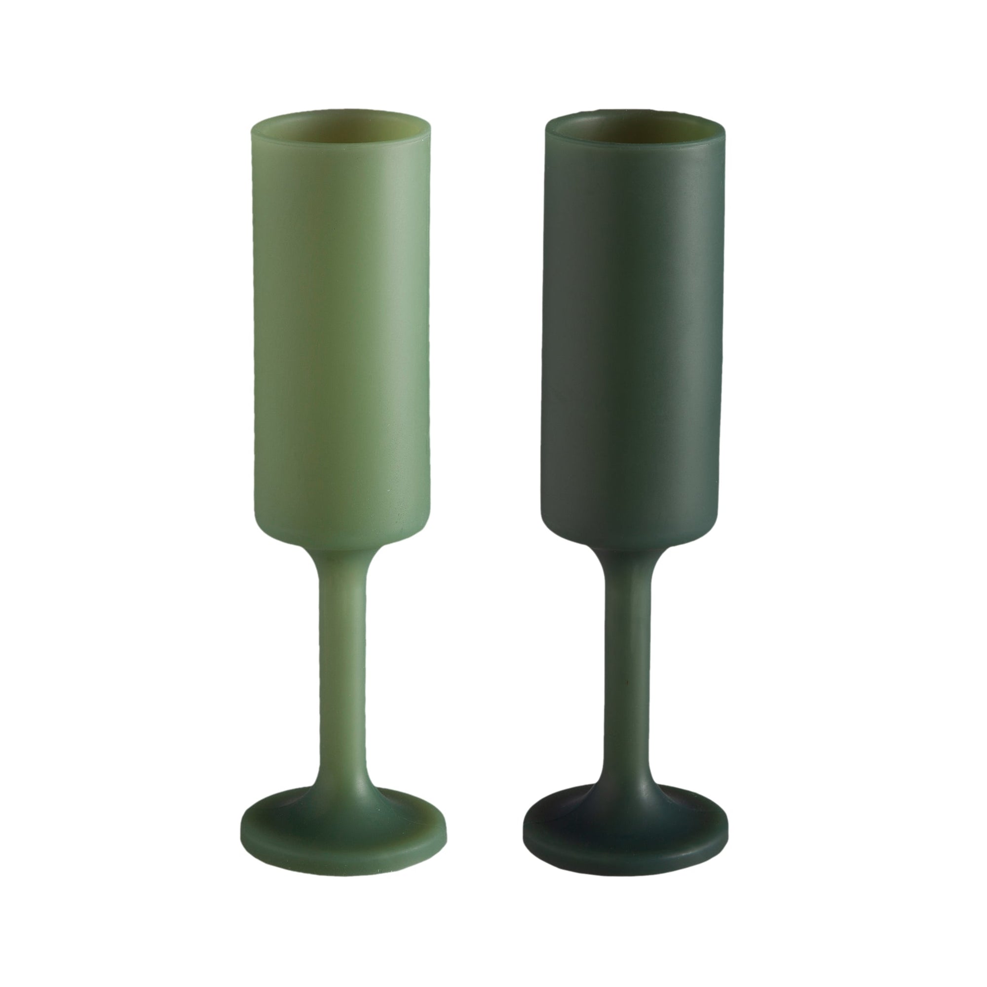 sage + olive | seff | unbreakable silicone champagne flute | porter green, champagne flutes, unbreakable champagne flutes, champagne flute glasses, coloured champagne glasses, champagne flutes australia
