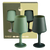 mist + ink | swepp | silicone unbreakable wine glasses - porter green | style + sustainability