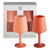 terra + peach | swepp | silicone unbreakable wine glasses - porter green | style + sustainability