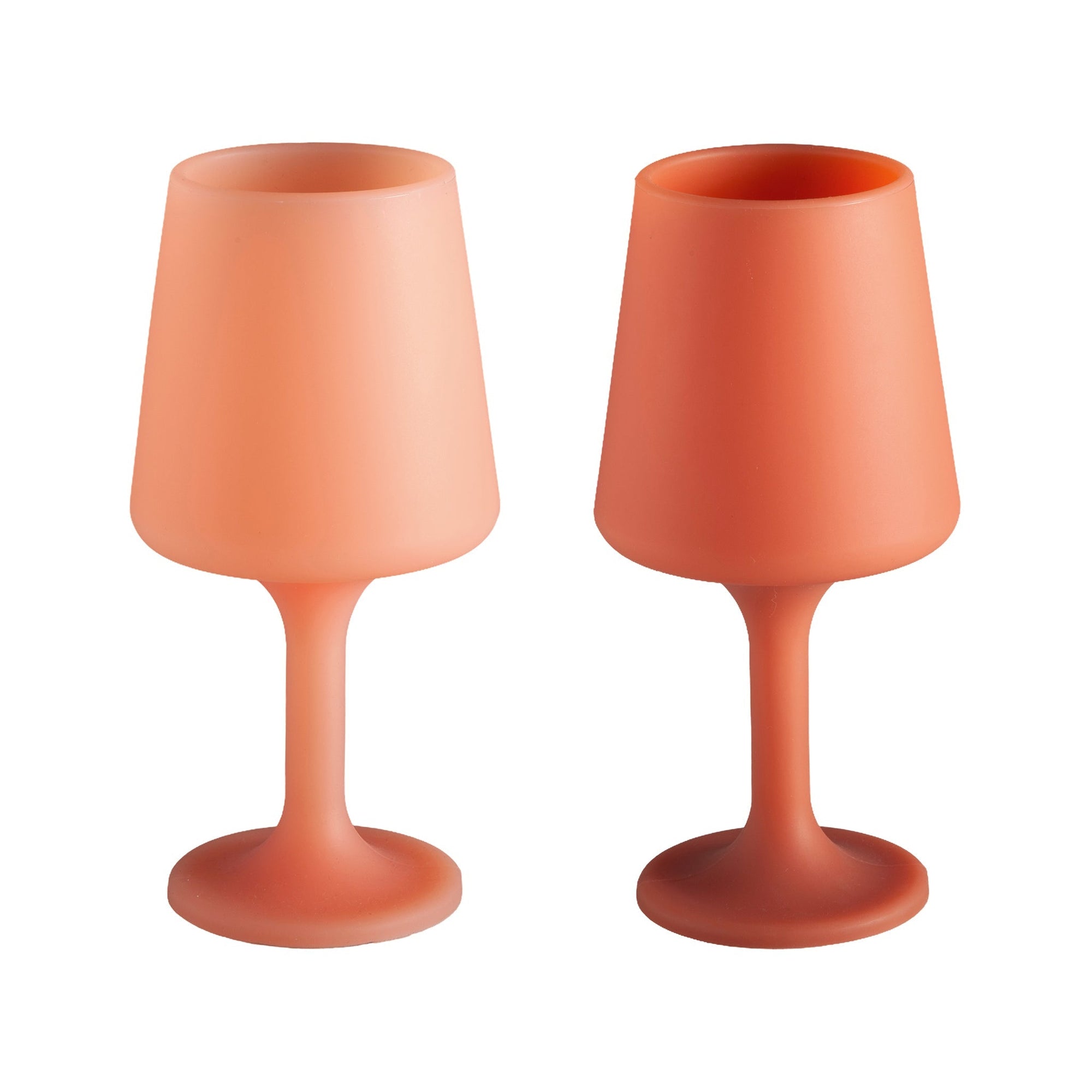 terra + peach | swepp | silicone unbreakable wine glasses - porter green | style + sustainability